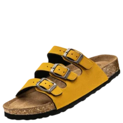 Santa Cork Sandals Gold