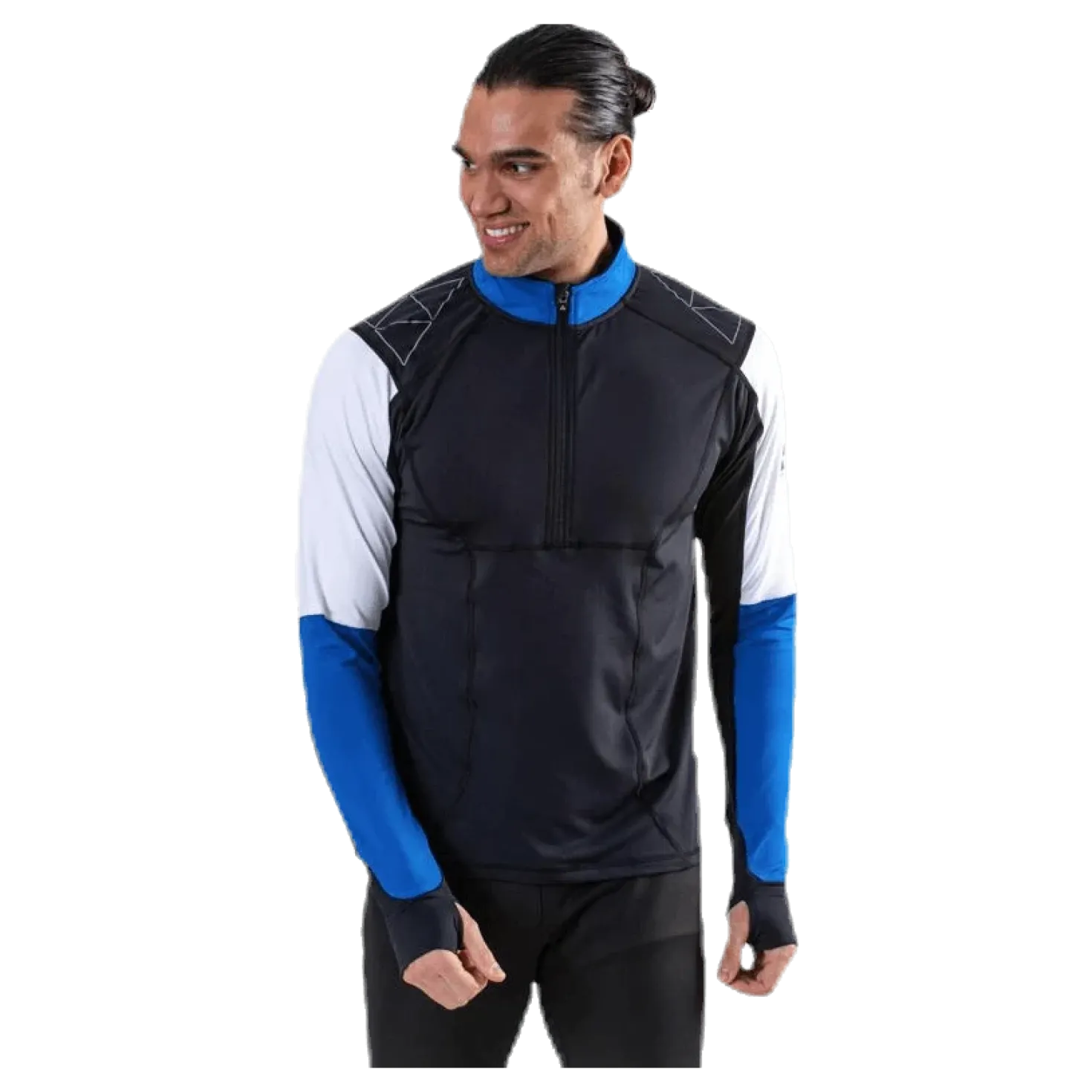 Åsarna 2 Baselayer L/S Top Blue/Black