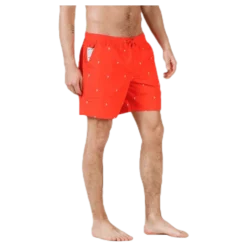Scale Shorts Red