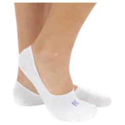 Scarlett 2-pack Invisible Sock Lady White