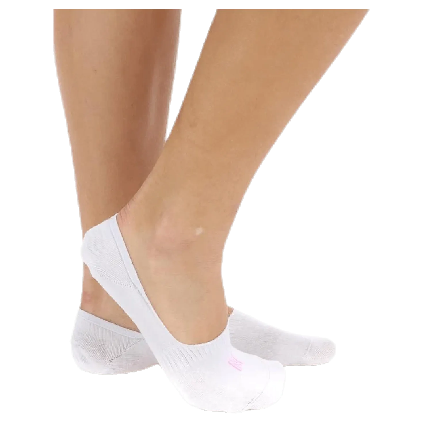Scarlett 2-pack Invisible Sock Lady White