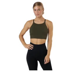 Sculpture Intense Sports Bra Forest Green