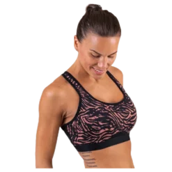 Sculpture Sports Bra Black/Red