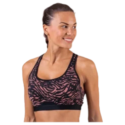 Sculpture Sports Bra Black/Red
