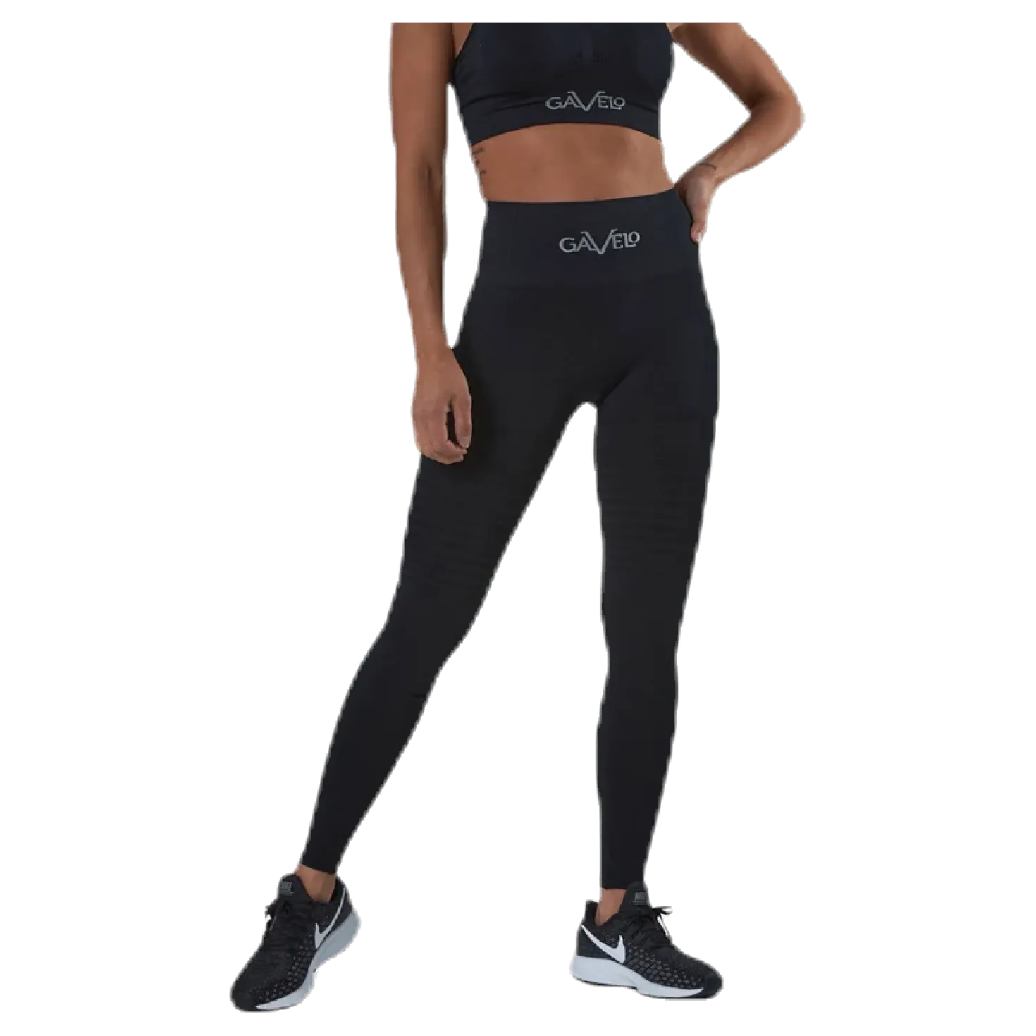 Seamless Black Leggings Black