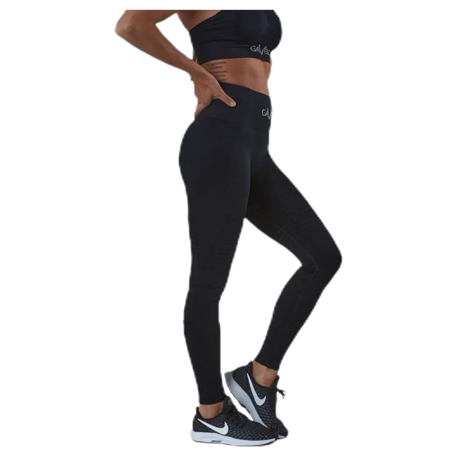 Seamless Black Leggings Black