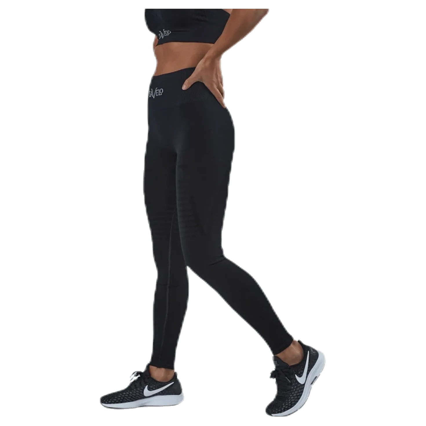 Seamless Black Leggings Black