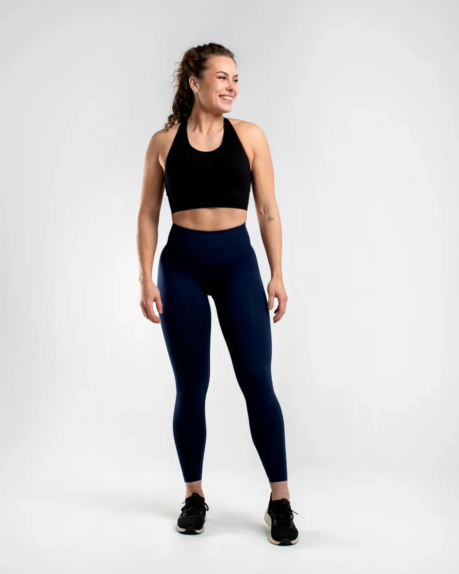Seamless Booster Tights Dark Navy
