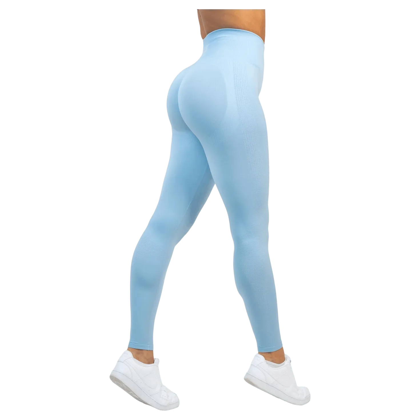 Seamless Booster Tights Sky Blue