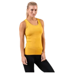 Seamless Chevron Racerback Yellow