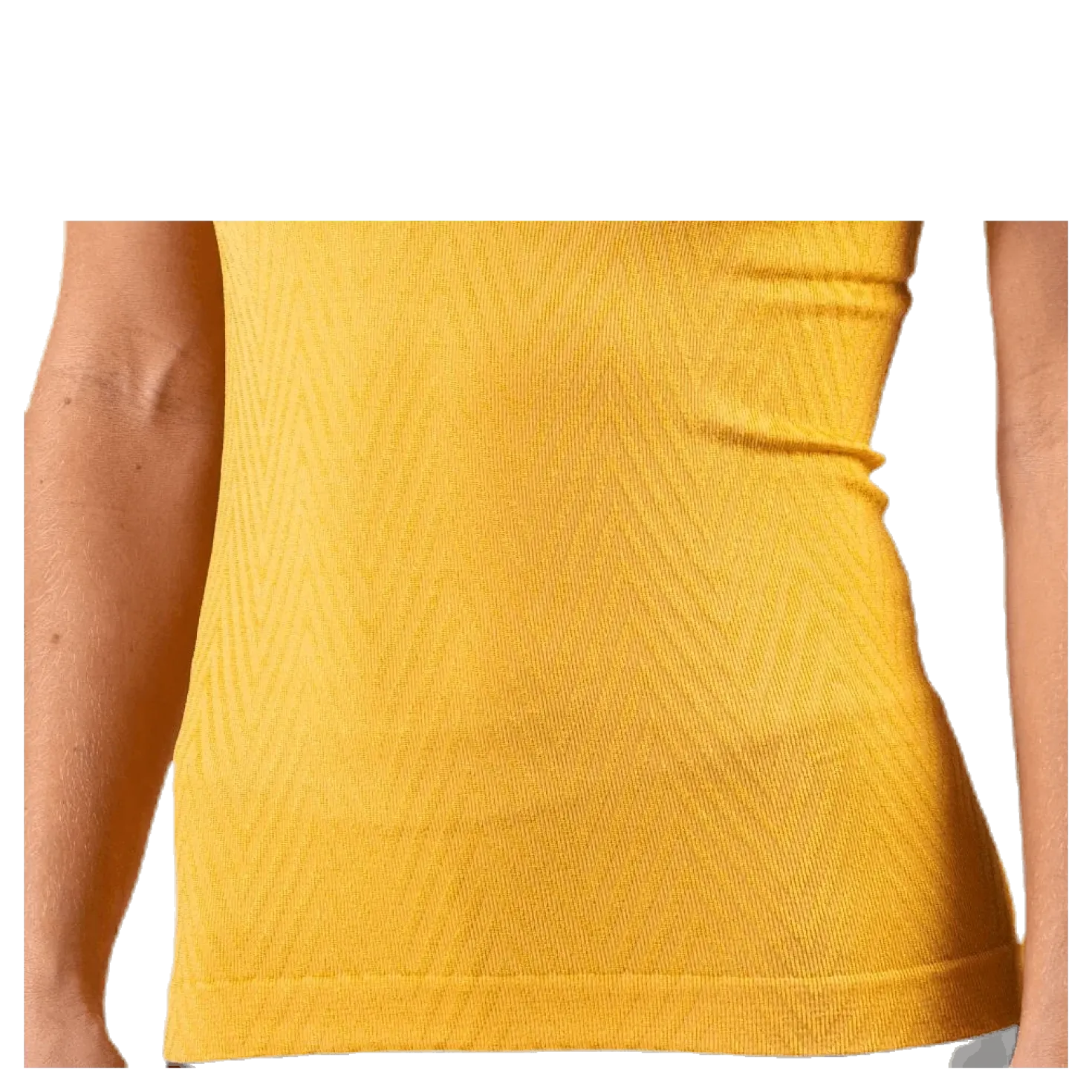Seamless Chevron Racerback Yellow