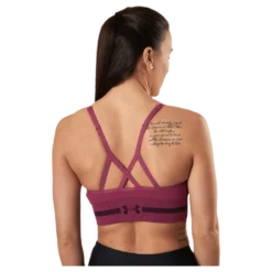 Seamless Low Long Bra Pink
