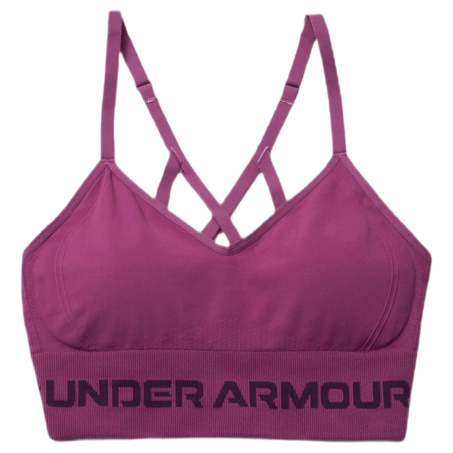 Seamless Low Long Bra Pink