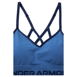 Seamless Low Long Htr Bra Blue