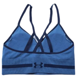 Seamless Low Long Htr Bra Blue
