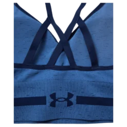 Seamless Low Long Htr Bra Blue