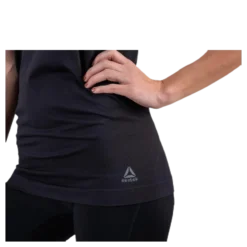Seamless Maternity Tank Black