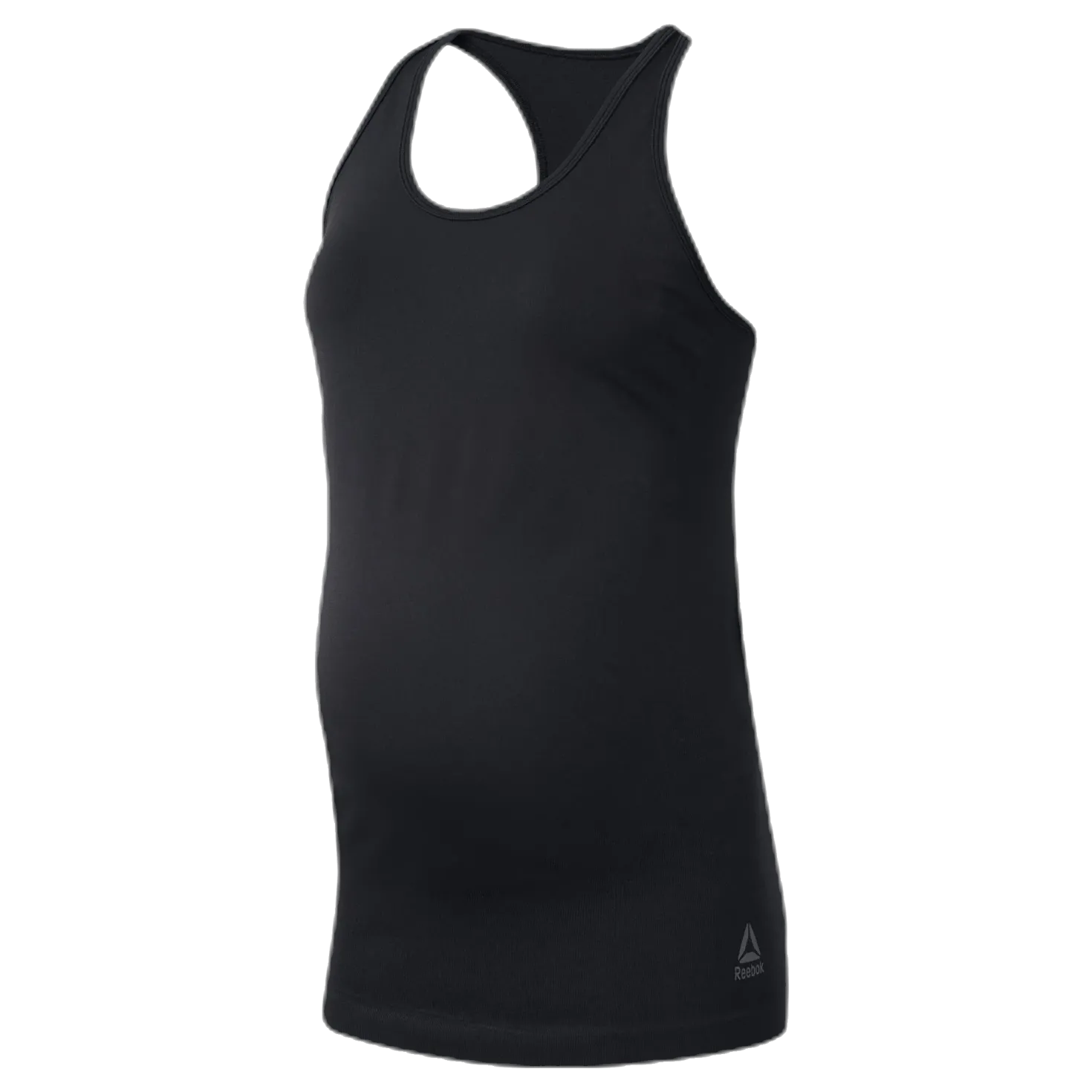 Seamless Maternity Tank Black