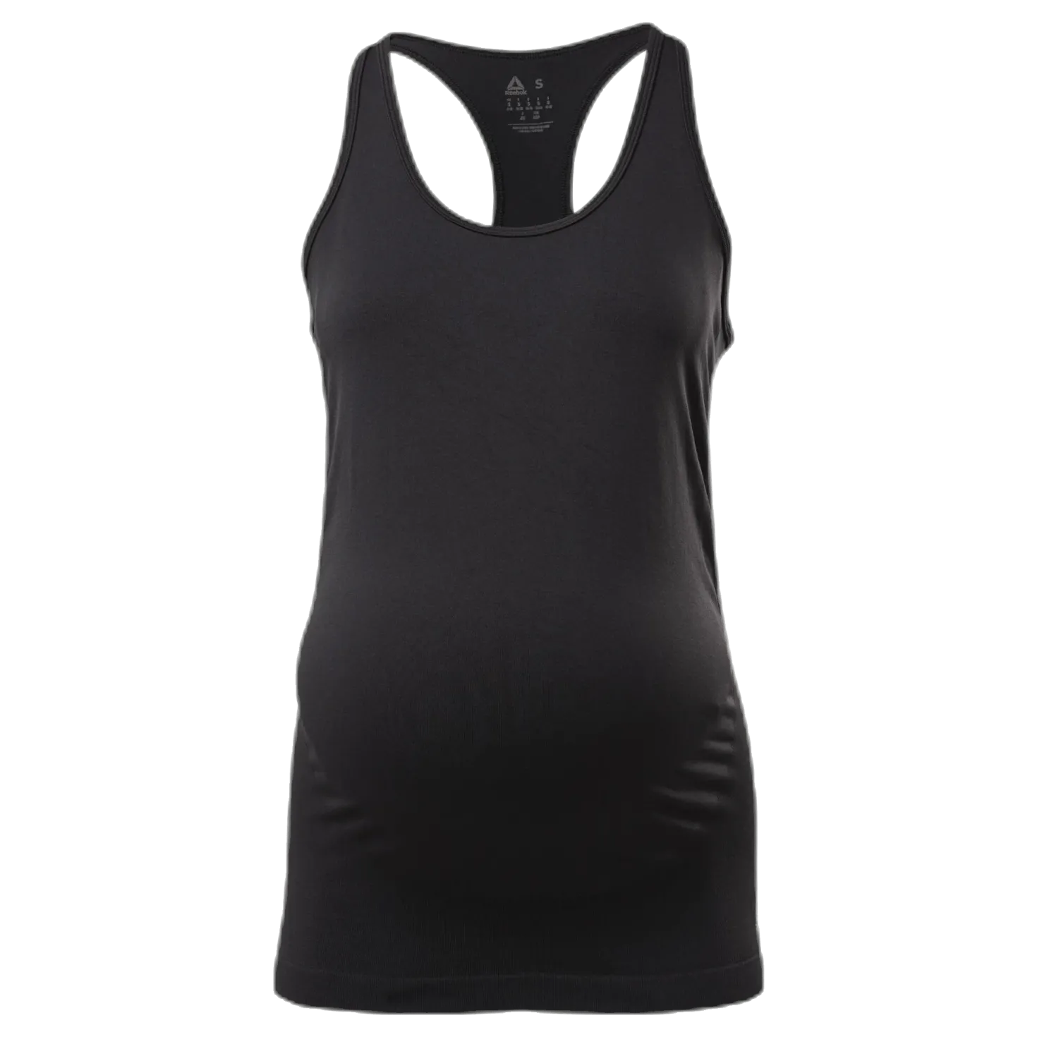 Seamless Maternity Tank Black