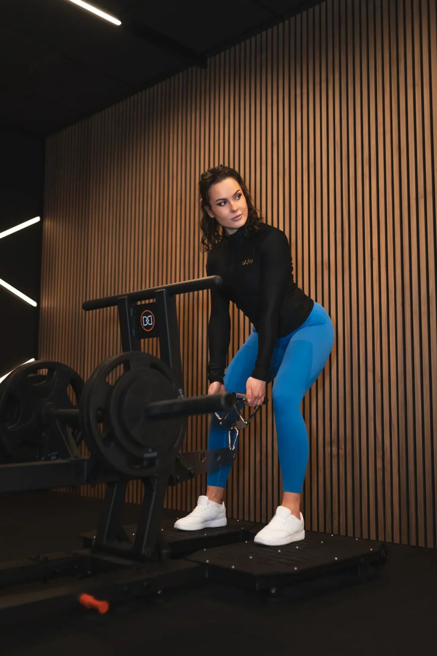Seamless Signature Gaia Tights Lake Blue
