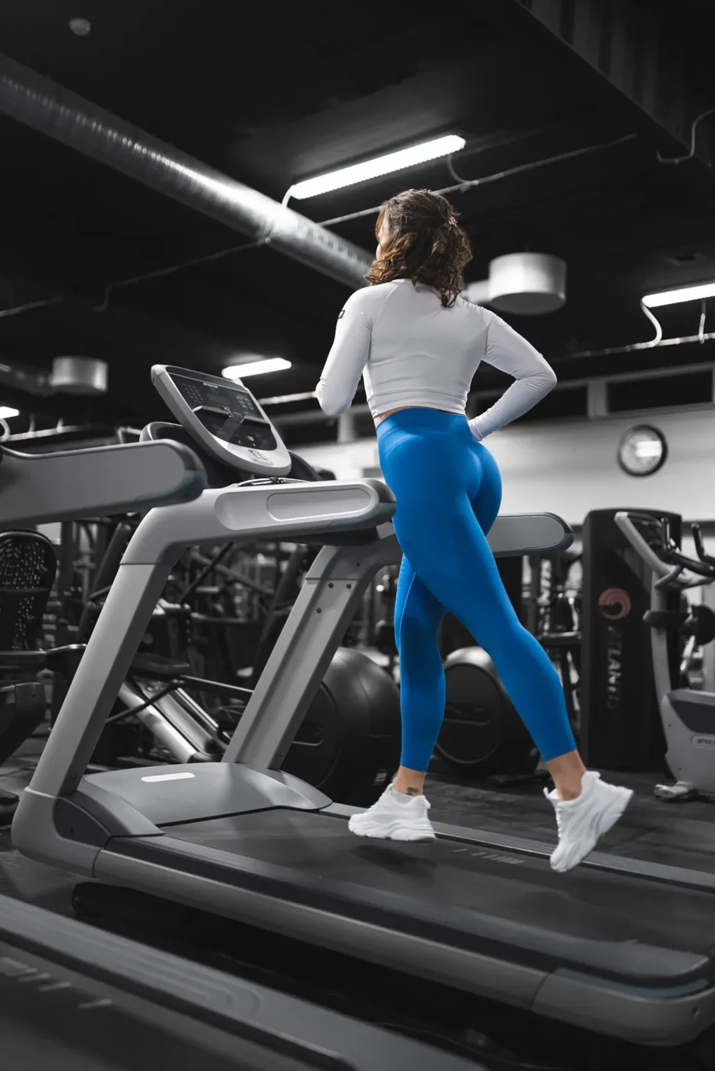 Seamless Signature Gaia Tights Lake Blue