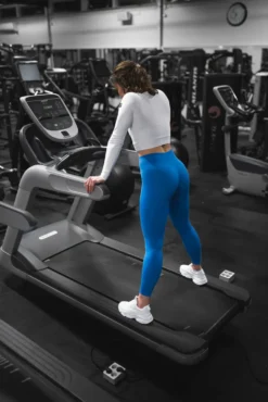 Seamless Signature Gaia Tights Lake Blue