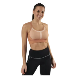 Seamless Strap Sports Bra Patterned
