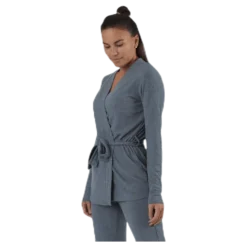 Serenity Rib Kimono Grey