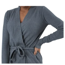 Serenity Rib Kimono Grey