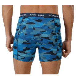 Shadeline Shorts 3-Pack Blue/Patterned/Black