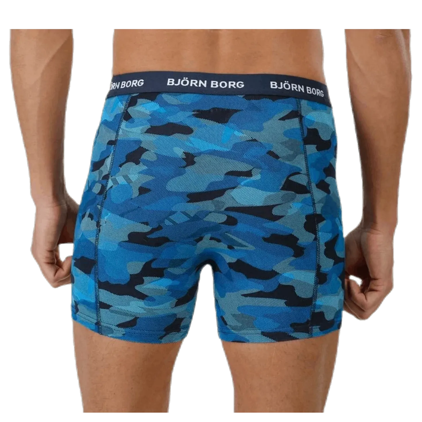 Shadeline Shorts 3-Pack Blue/Patterned/Black