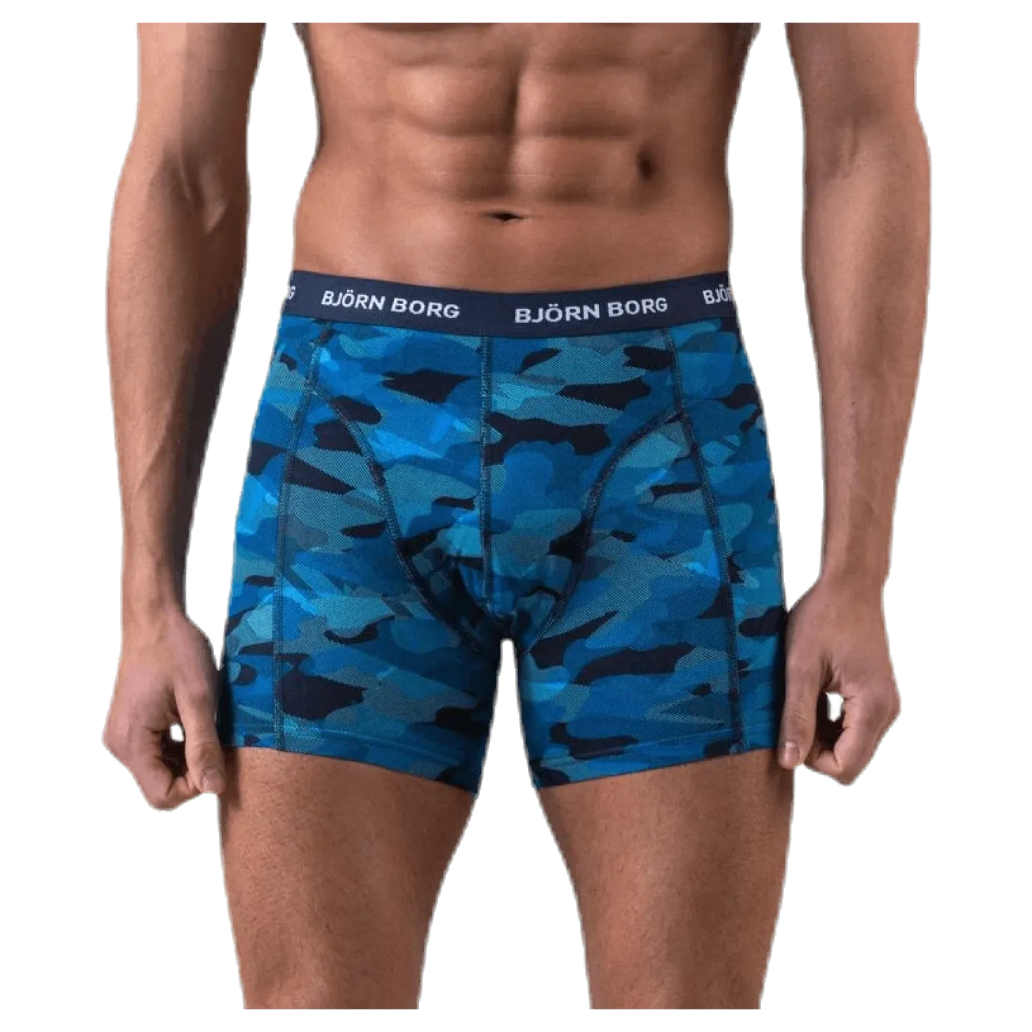 Shadeline Shorts 3-Pack Blue/Patterned/Black