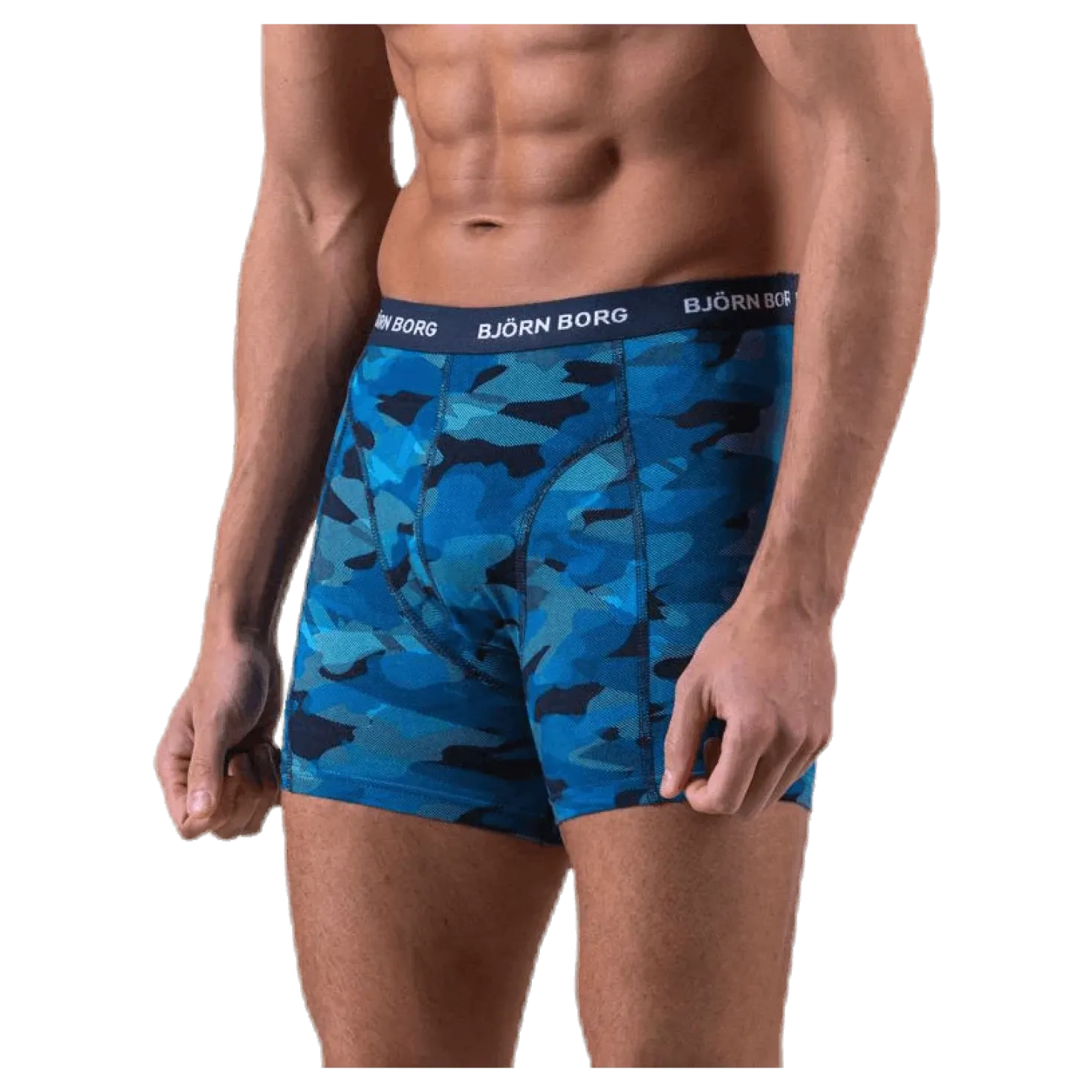 Shadeline Shorts 3-Pack Blue/Patterned/Black