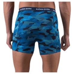 Shadeline Shorts 3-Pack Blue/Patterned/Black