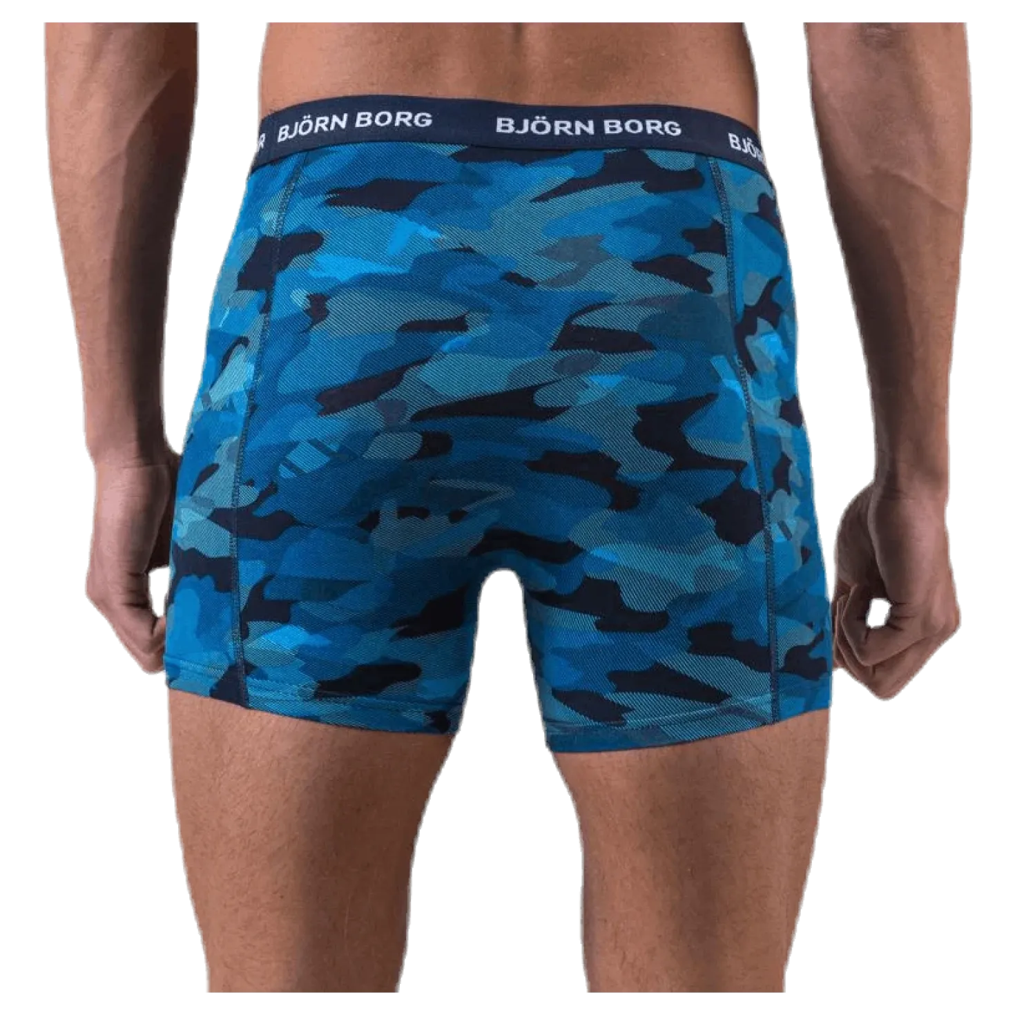 Shadeline Shorts 3-Pack Blue/Patterned/Black