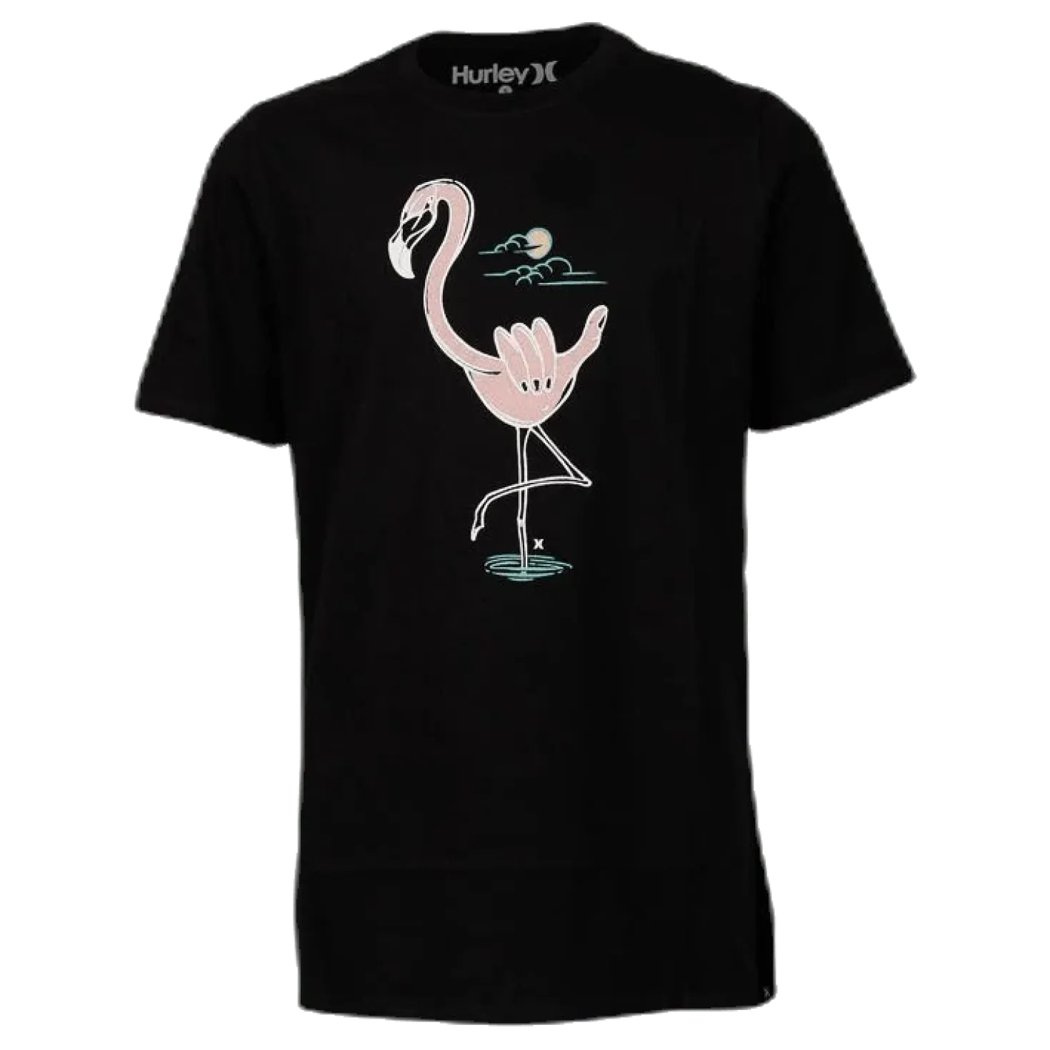 Shaka Flam Tee Black