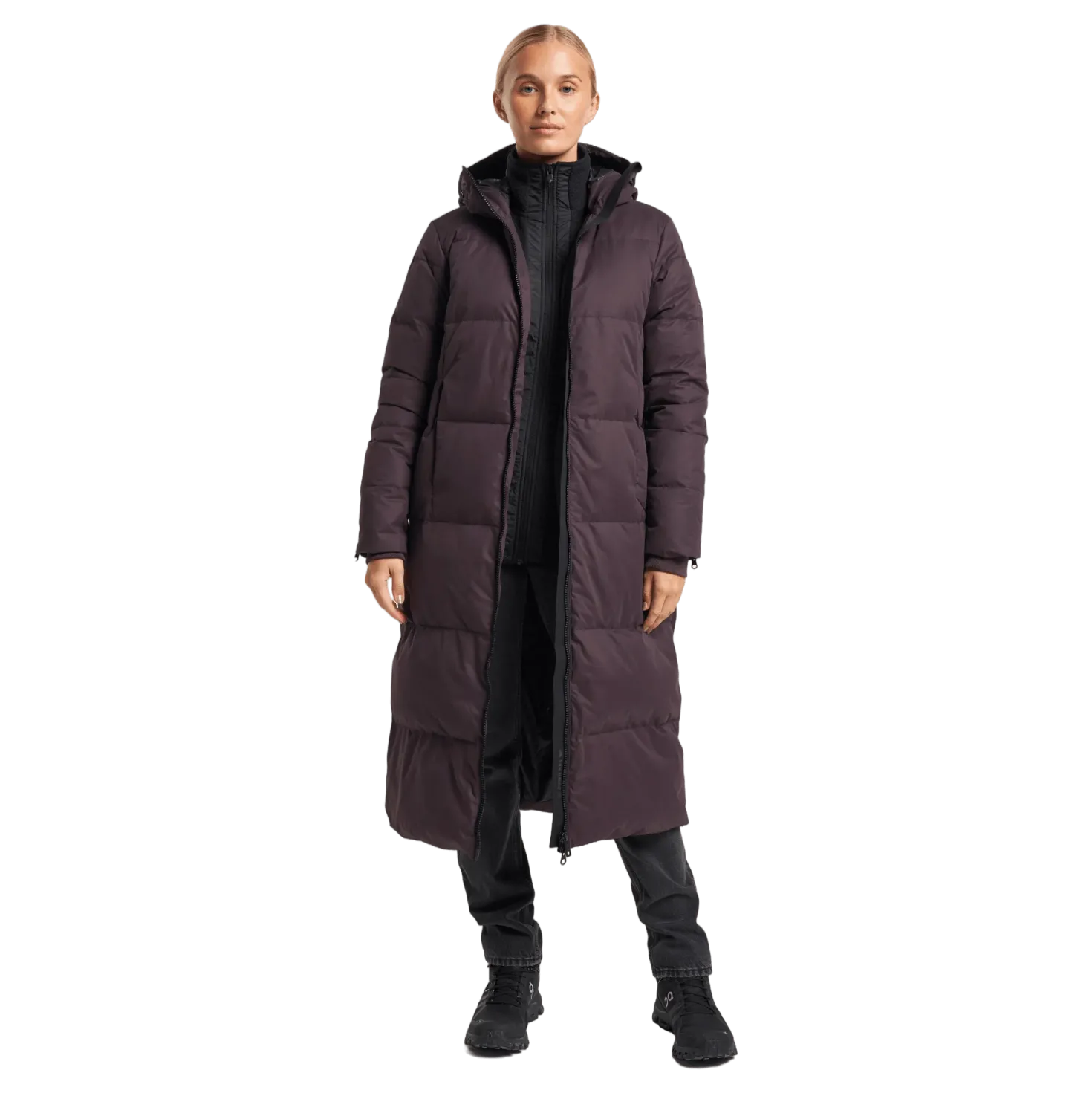 Shanna 2.0 Down Coat Women Aubergine