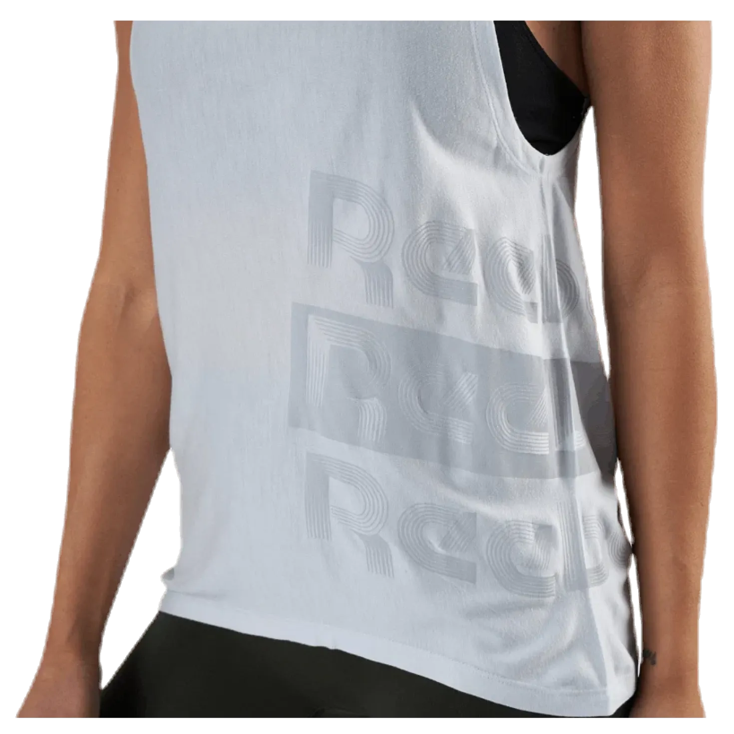 SH Gaphic Muscle Tank White