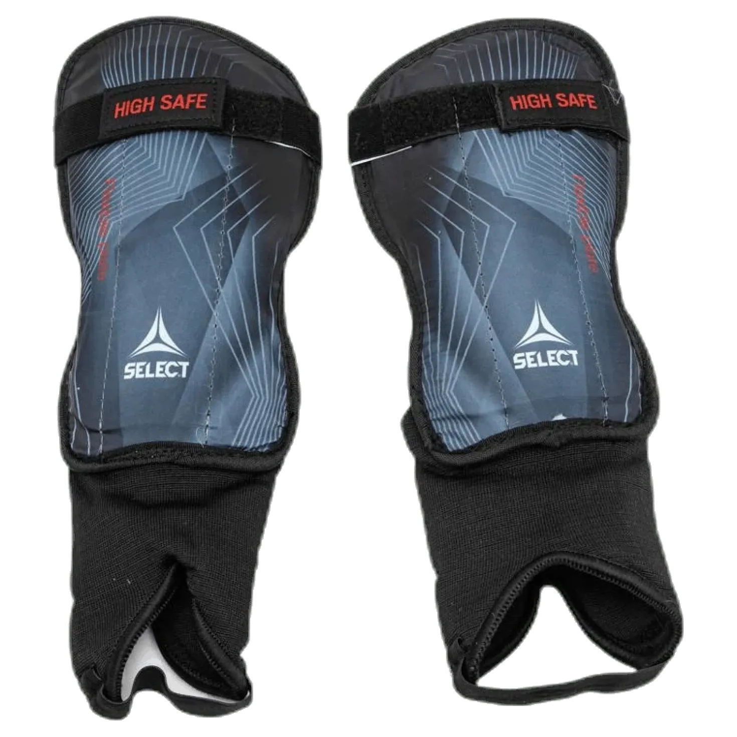 Shin Guards High Safe v20 Black/Grey