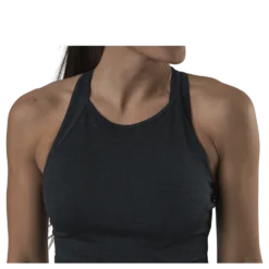 Shiny Alligator Seamless Strap Tank Grey