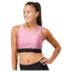 Shiny Sports Top Pink