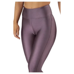 Shiny Tights Black Plum