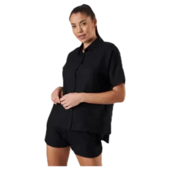 Shirt Short Sleeve Nibe Black