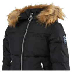 Short Slim Jacket Junior Black