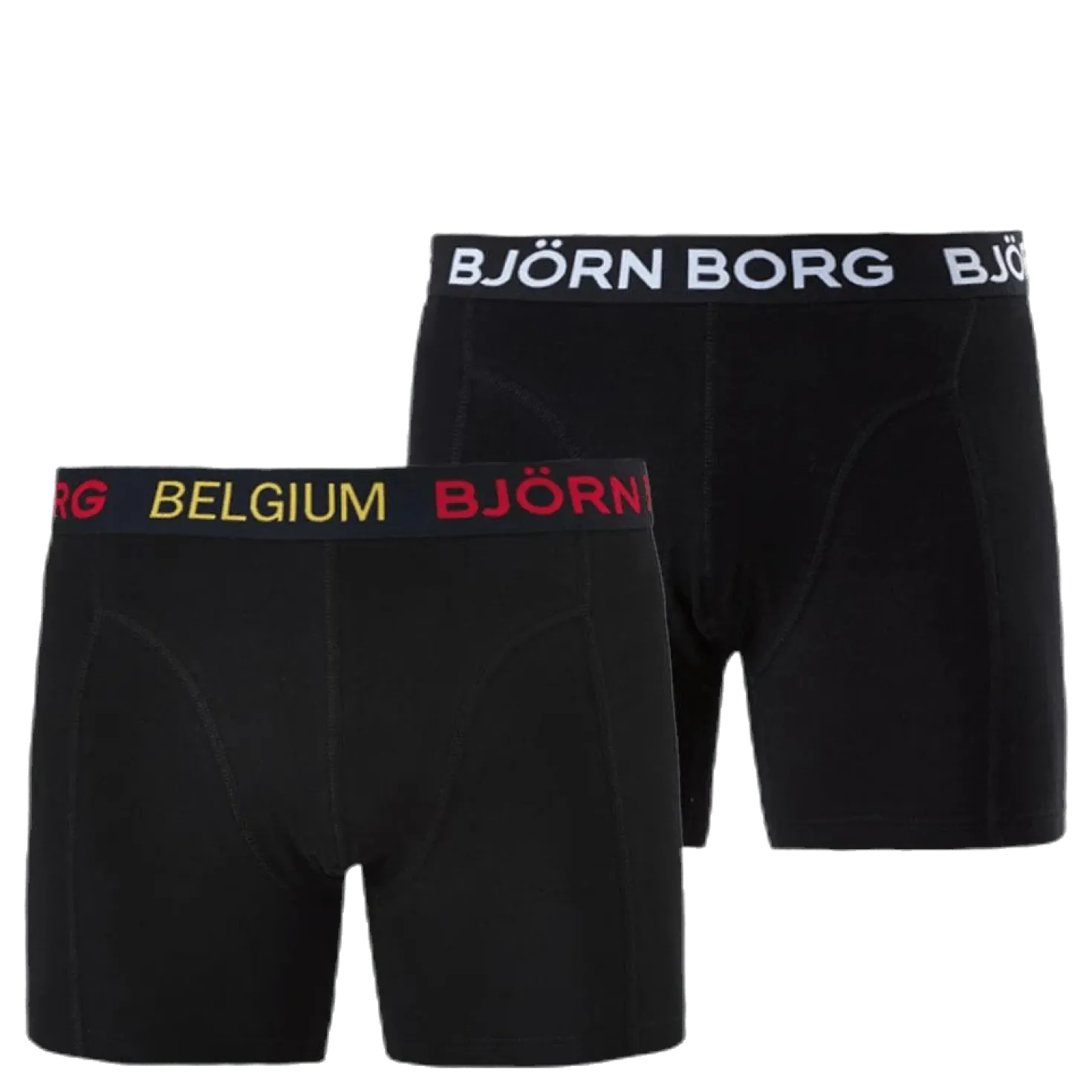 Shorts Sammy Belgium 2-pack Black