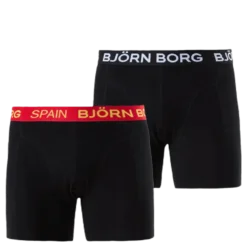 Shorts Sammy Spain 2-pack Black