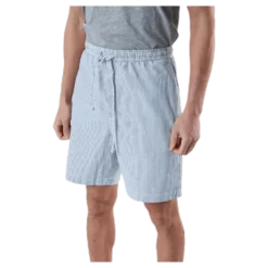 Shorts Vejle Thin Stripes Blue