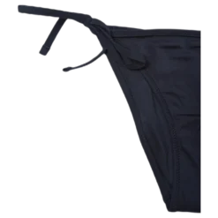 Side Tie Bikini Bottom Black