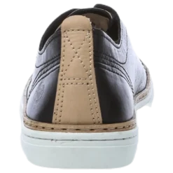 Silvermine Low Leather Black