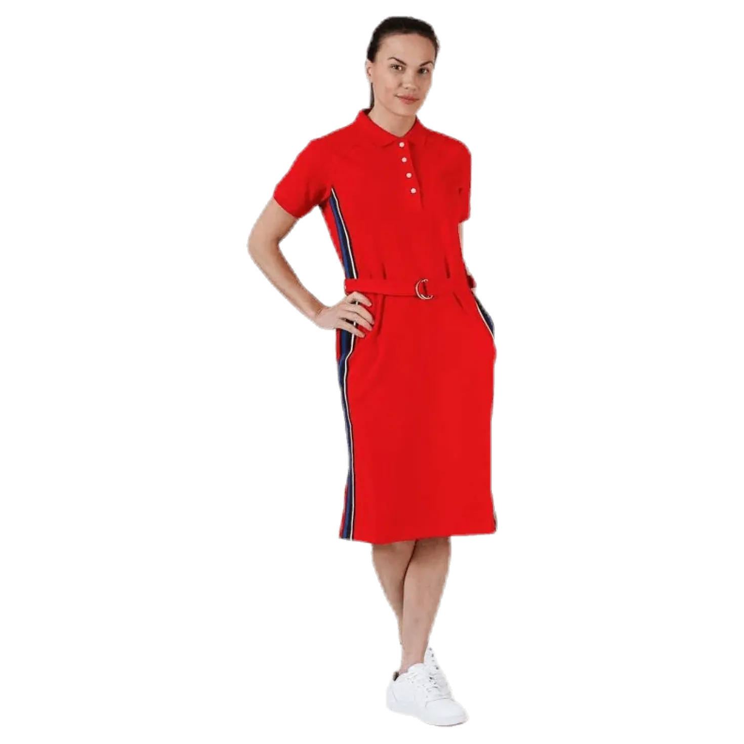Simone Dress Red